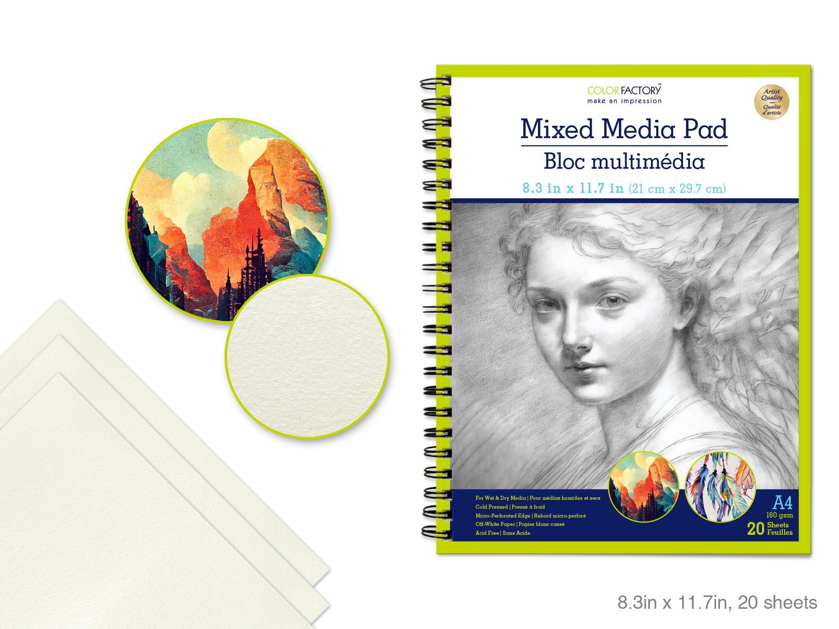 Mixed Media Pad 8x11