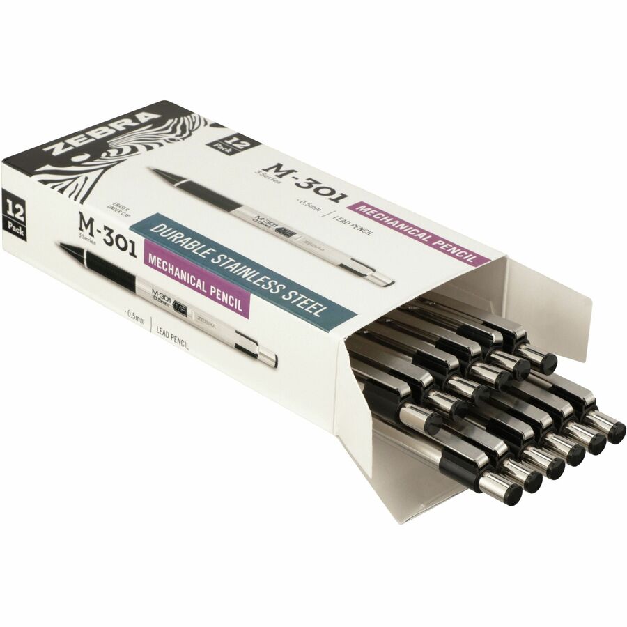 Zebra STEEL 3 Series M-301 Mechanical Pencil