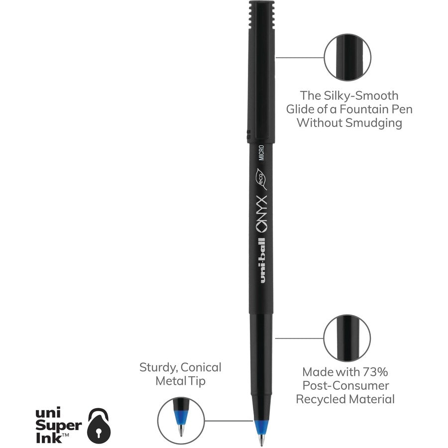 Uniball Onyx Rollerball Pens - UBC60145