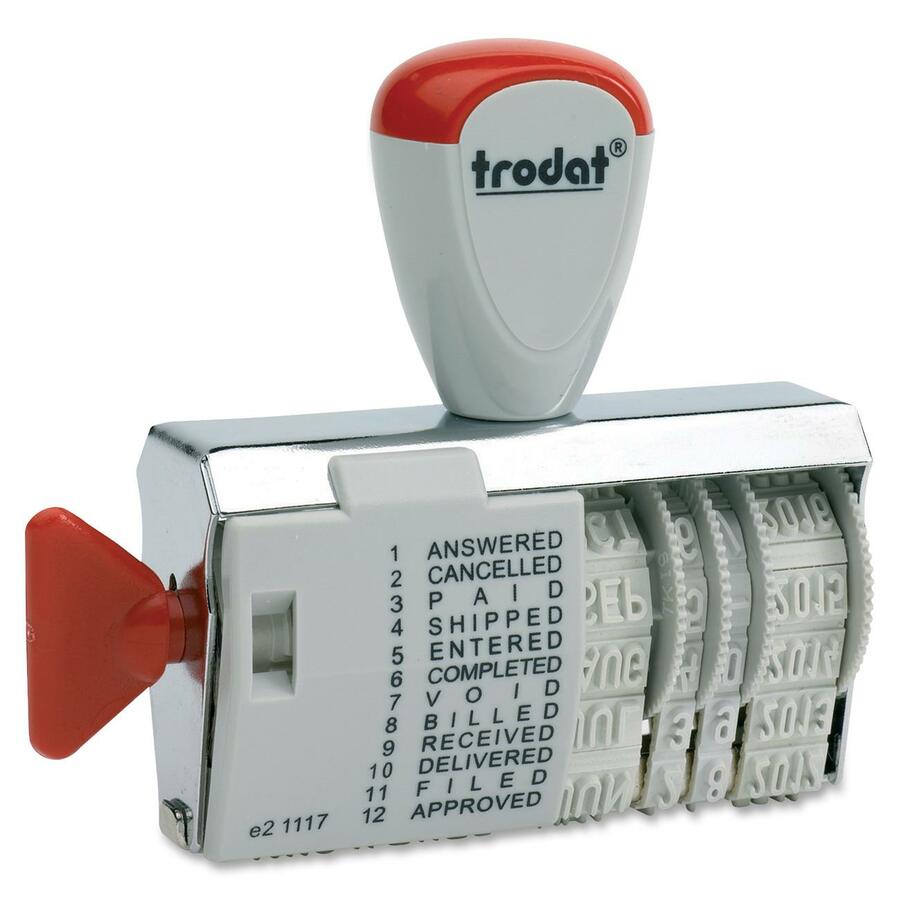 Trodat Dial-A-Phrase Dater Stamp