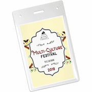 Avery® Vertical Name Badge Holders, 4" x 3"