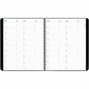 Blueline 2026 Essential 16-Month Monthly Planner - September-December - 11" x 9-1/16" - Black - Bilingual