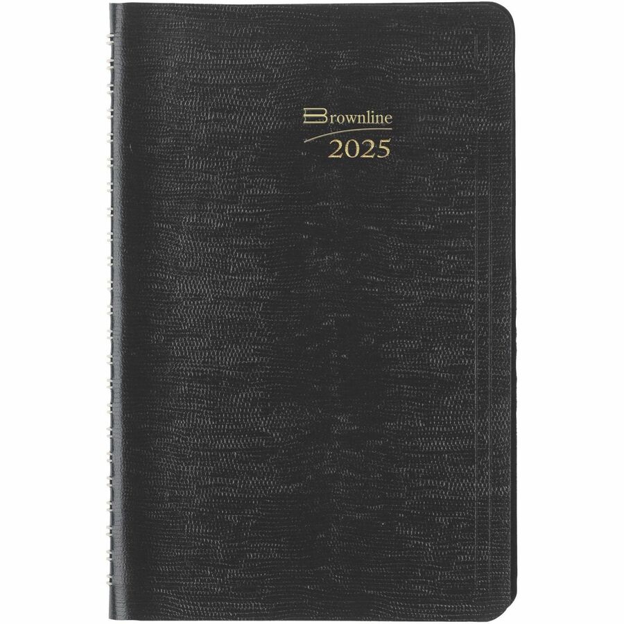 Brownline Essential Appointment Book/Planner CB75BLK