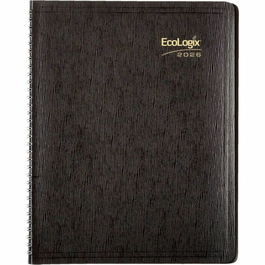 Blueline EcoLogix 14-Month Monthly Planner, 11" x 8-1/2" , English