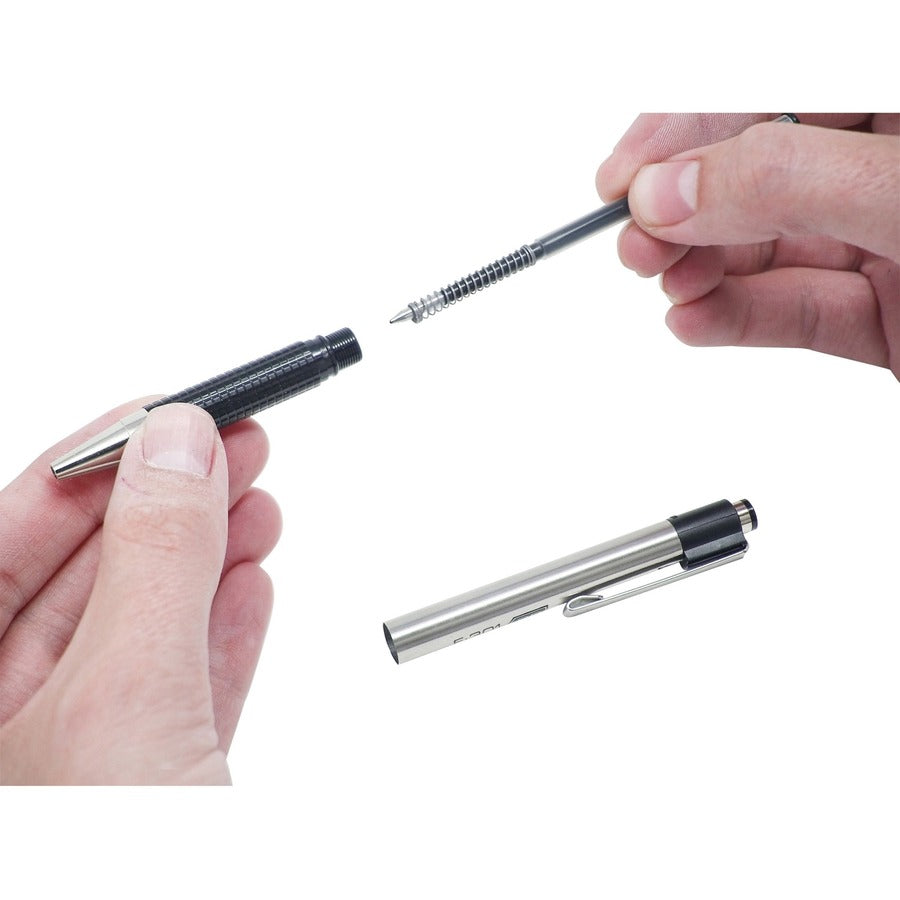 Zebra STEEL 3 Series F-301 Retractable Ballpoint Pen