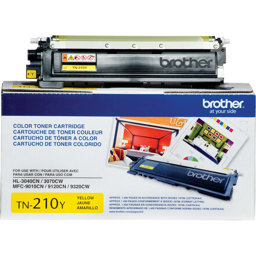 Brother TN-210Y Original Toner Cartridge Yellow