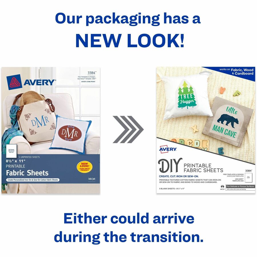 Avery® Printable Fabric