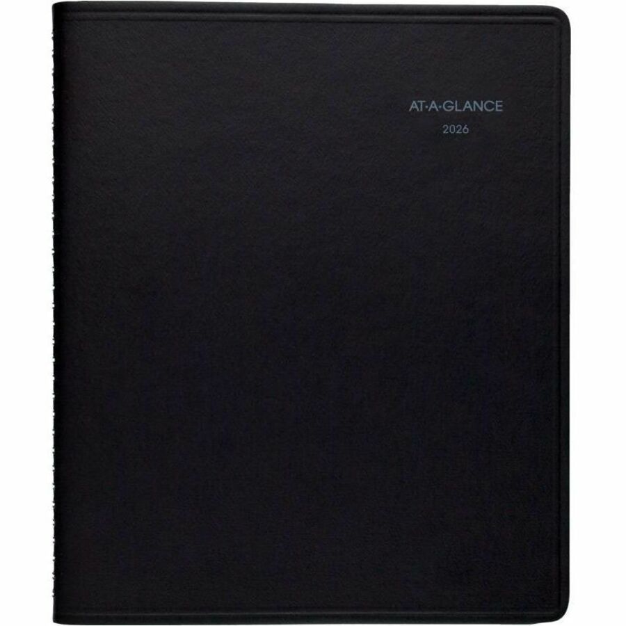 Planner AT-A-GLANCE® QuickNotes® Weekly/Monthly Diary 9-7/8x8" Bilingual Black 2026