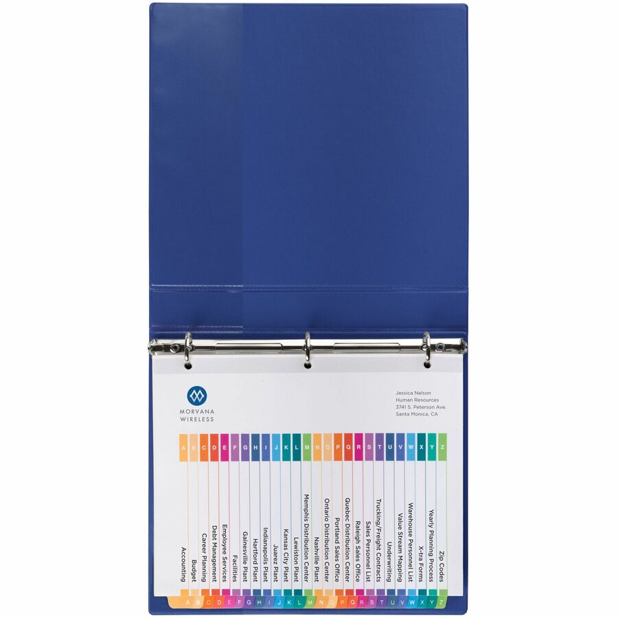 Avery® Ready Index® Table of Contents Dividers for Laser and Inkjet Printers, A-Z