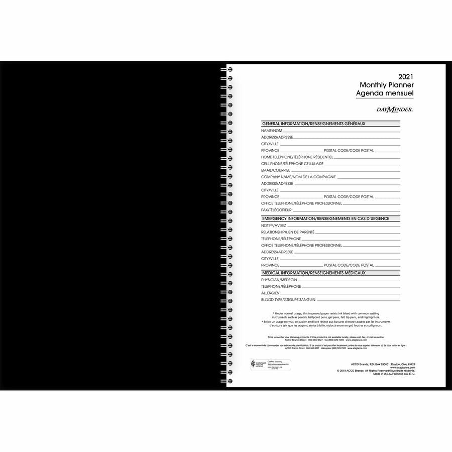 At-A-Glance Ruled Planner
