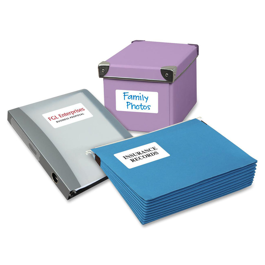 Avery® White Multipurpose Labels Removable 2" x 4"