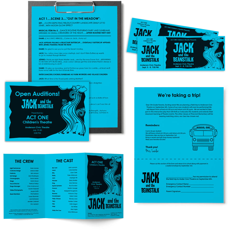 Astrobrights Color Copy Paper -Lunar Blue