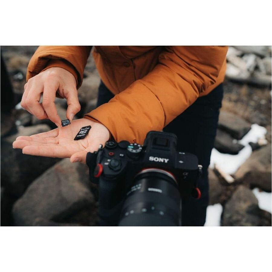 Verbatim 16GB Premium microSDHC Memory Card with Adapter, UHS-I V10 U1 Class 10