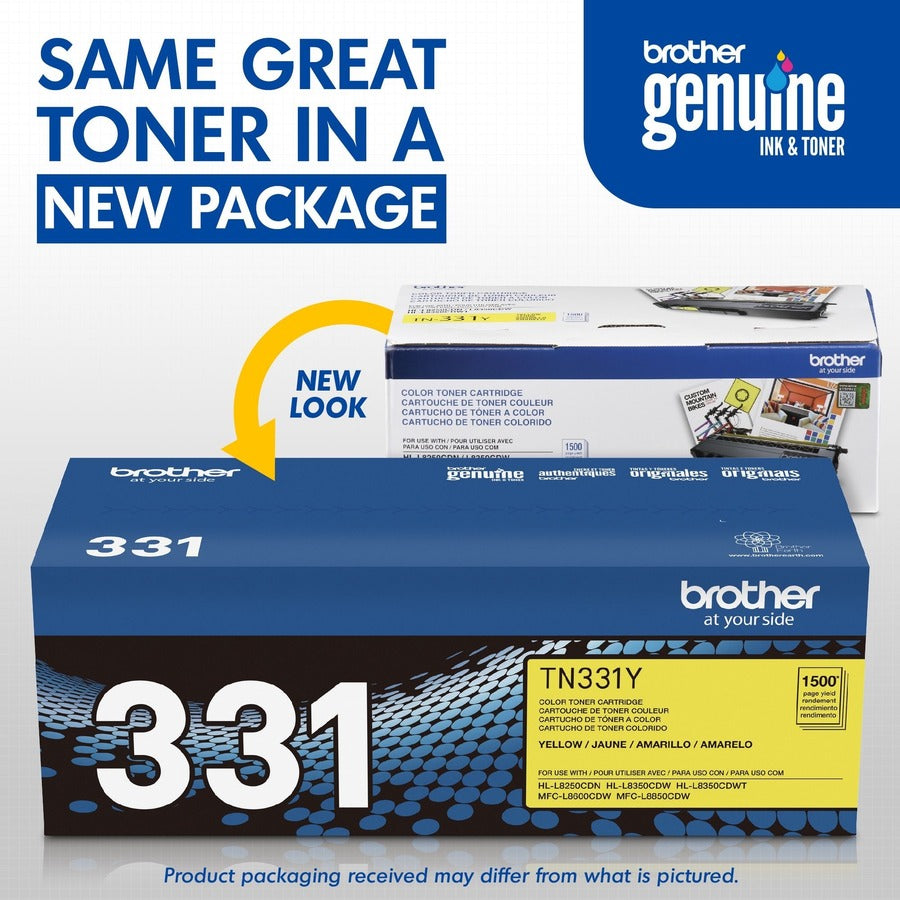 Brother TN331Y Original Toner Cartridge