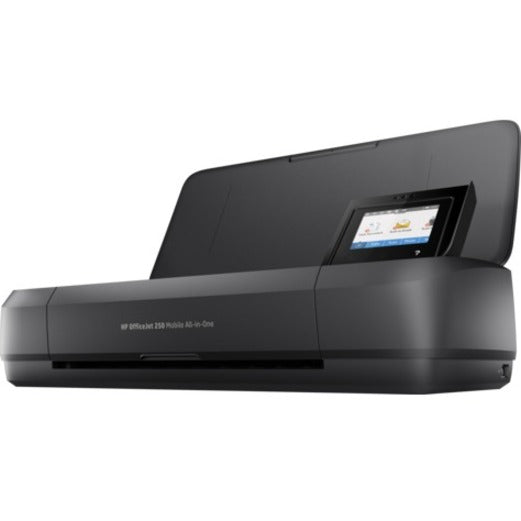 HP Officejet 250 Wireless Inkjet Multifunction Printer-Color-Copier/Scanner-20 ppm Mono/19 ppm Color Print-4800x1200 Print-Manual Duplex Print-500 Pages Monthly-50 sheets Input-Color Scanner-600 LAN