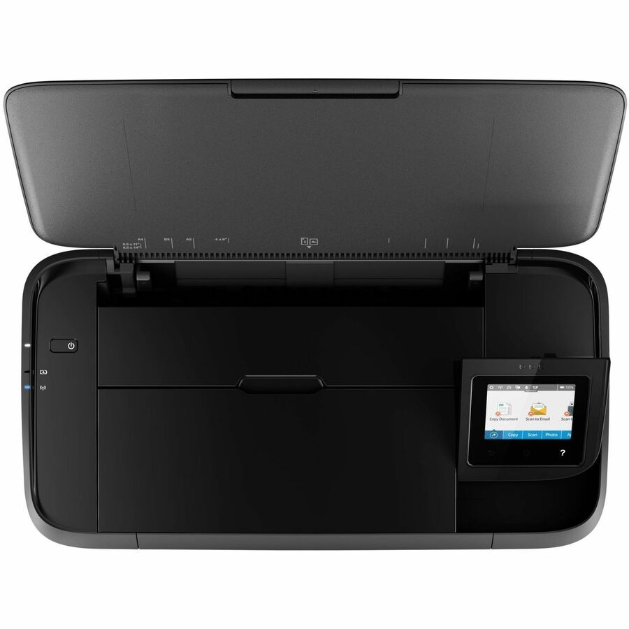 HP Officejet 250 Wireless Inkjet Multifunction Printer-Color-Copier/Scanner-20 ppm Mono/19 ppm Color Print-4800x1200 Print-Manual Duplex Print-500 Pages Monthly-50 sheets Input-Color Scanner-600 LAN