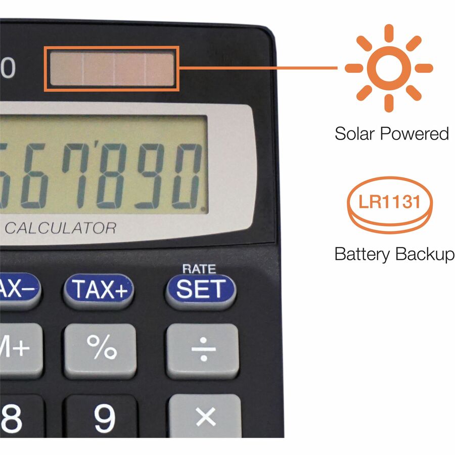 Victor 10 Digit Tax and Currency Conversion Desktop Calculator