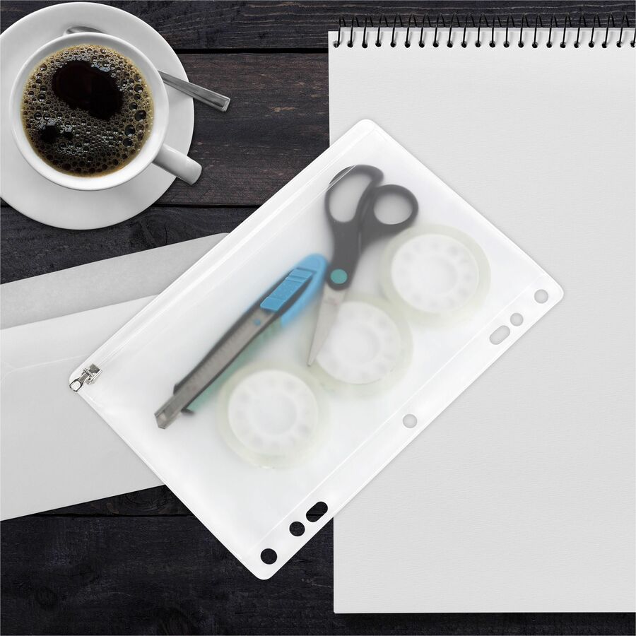 Business Source Punched Economy Binder Pocket