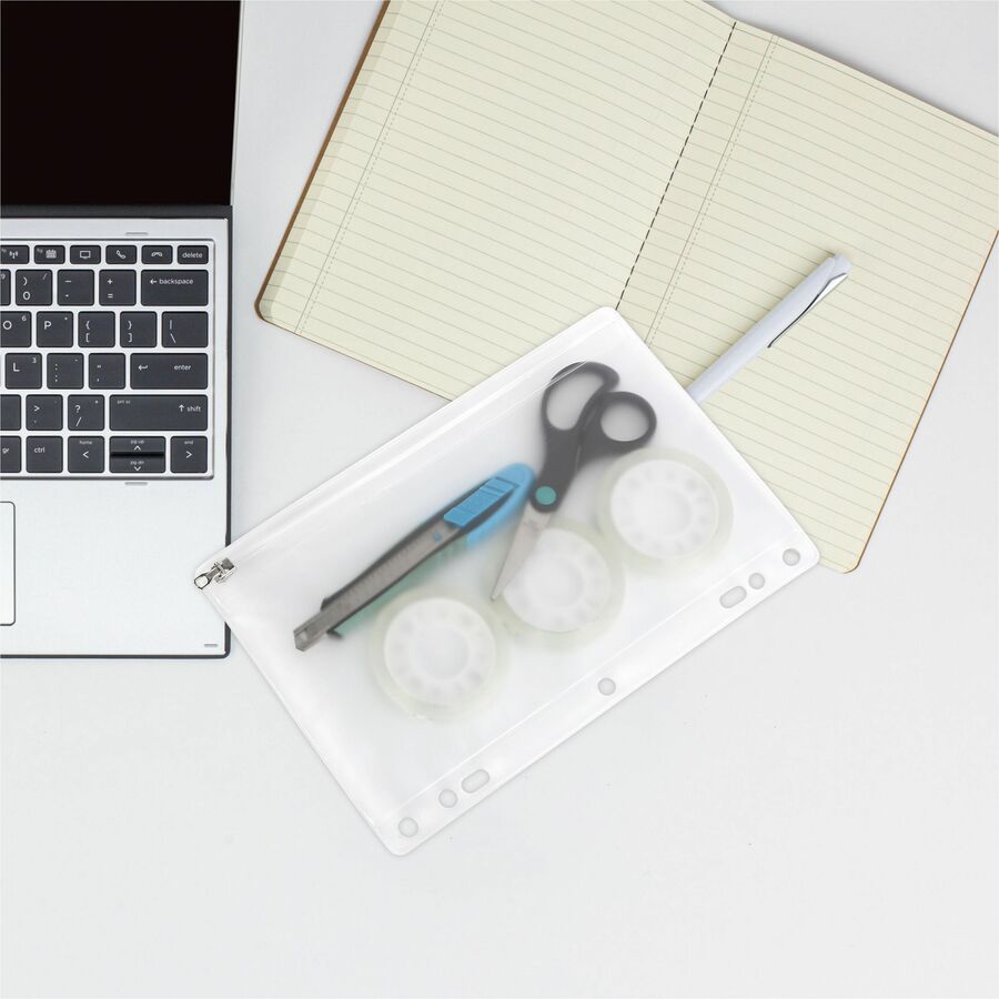 Business Source Punched Economy Binder Pocket