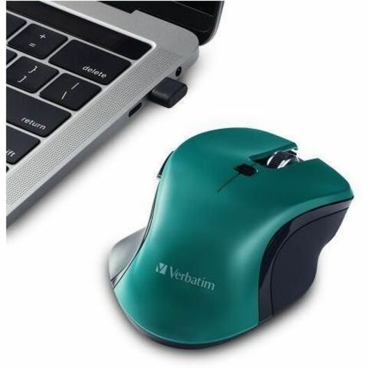 Verbatim USB-C™ Wireless Blue LED Mouse - Teal