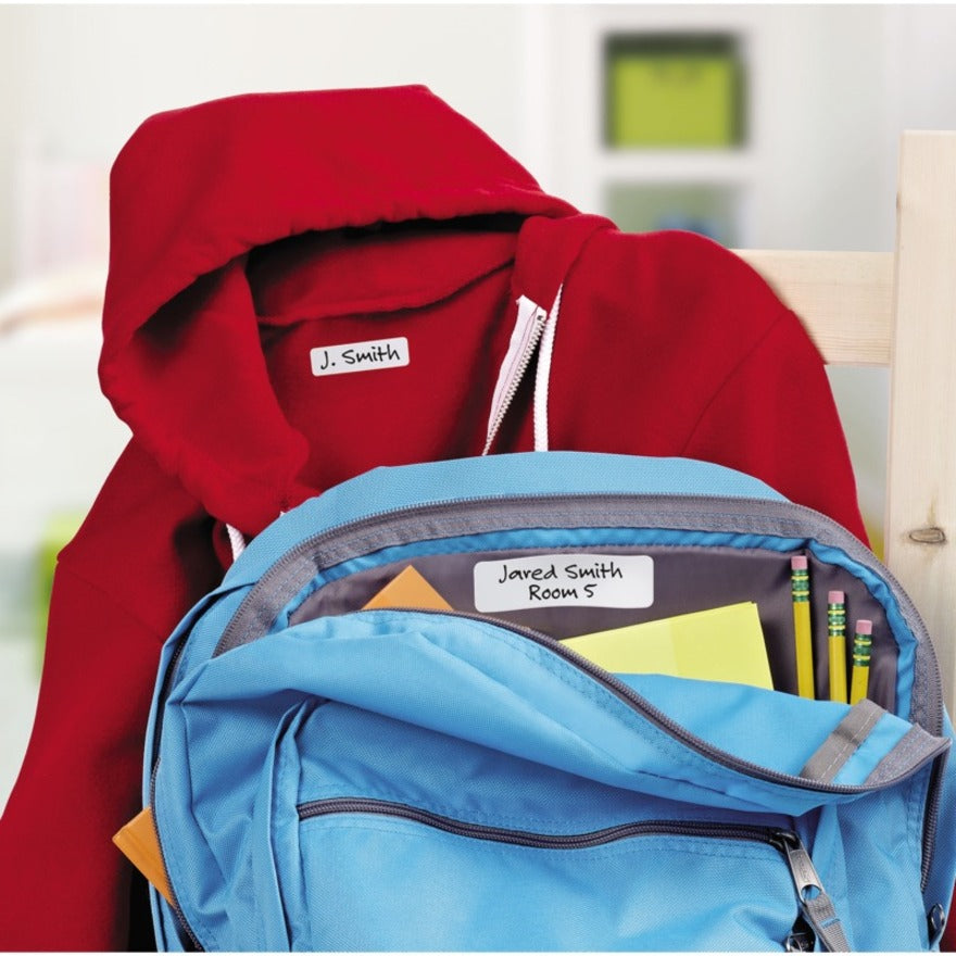 Avery® No-Iron Clothing LabelsHandwrite, Assorted Sizes