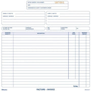 Blueline Invoices Book - BLIDCB36