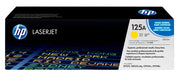 HP 125A (CB542A) Original Standard Yield Laser Toner Cartridge - Single Pack - Yellow - 1 Each