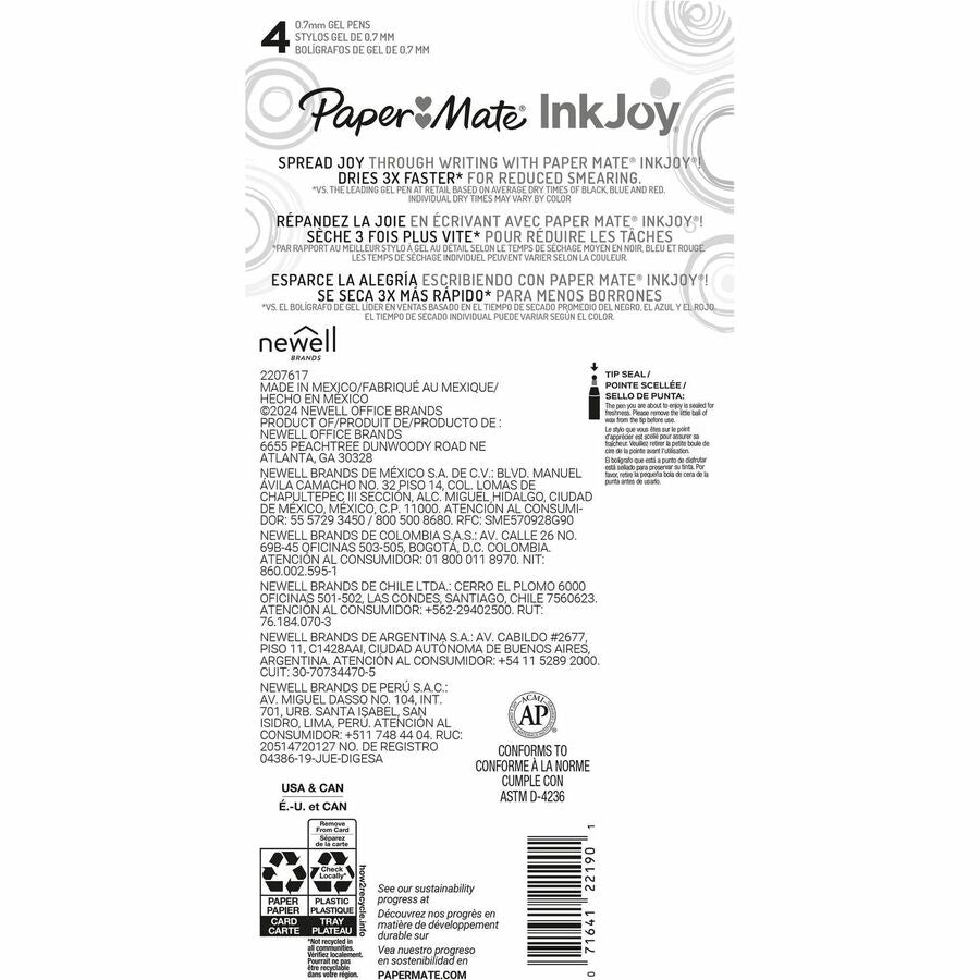 Paper Mate InkJoy Gel Pens 0.5mm