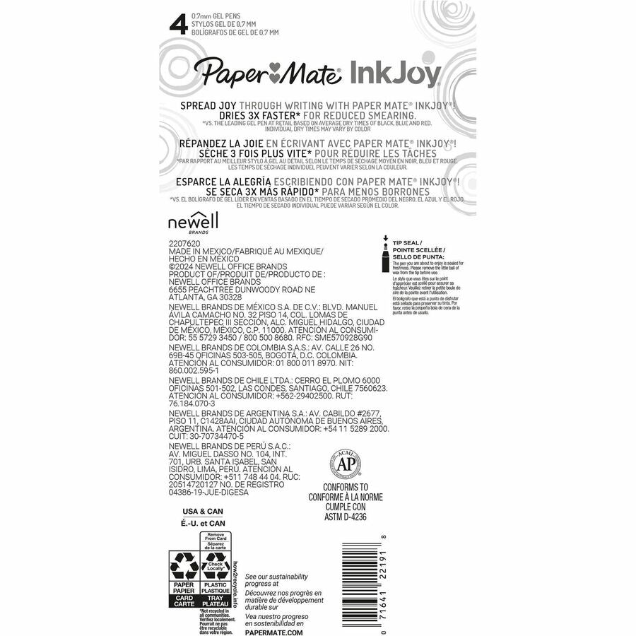 Paper Mate InkJoy Gel Pens 0.5mm