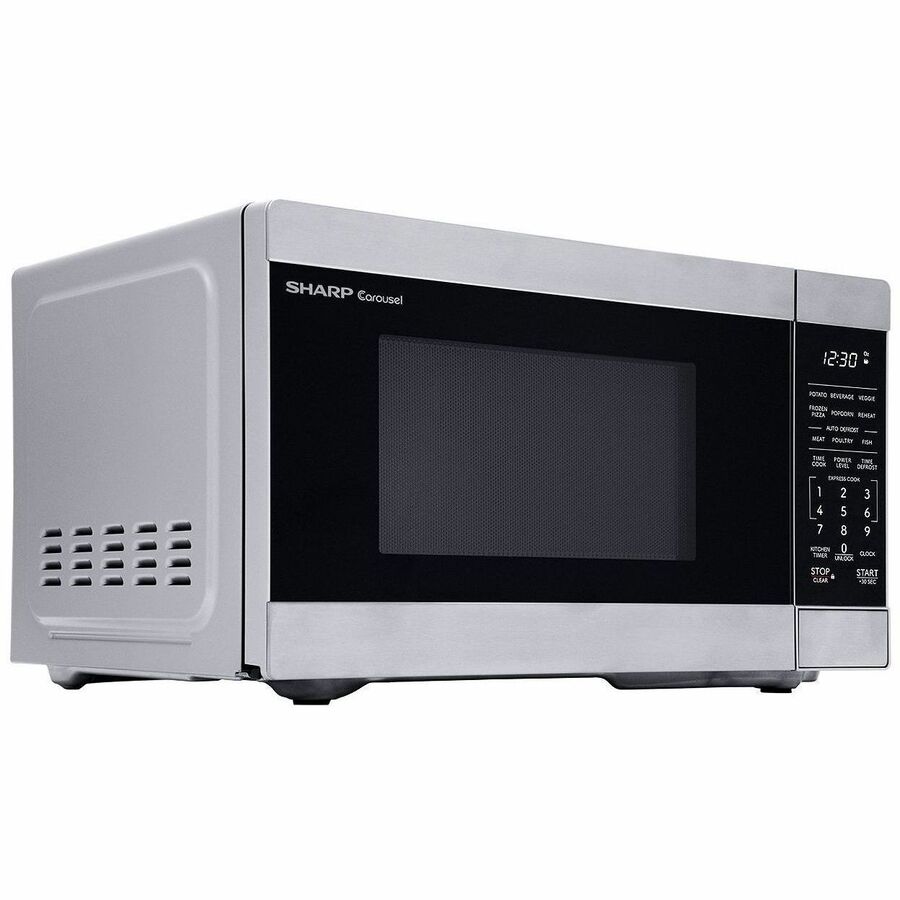 Sharp SMC0962KSC Countertop Microwave Oven 0.9 c.u. ft. 900W Stainless Steel