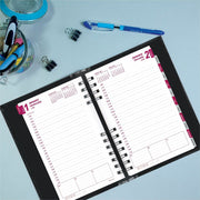 Brownline CoilPro Hard Cover Daily Appointment Book / Monthly Planner