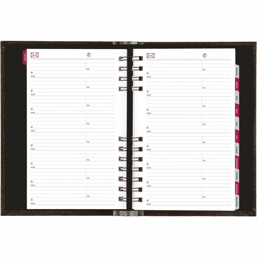 Brownline CoilPro Hard Cover Daily Appointment Book / Monthly Planner