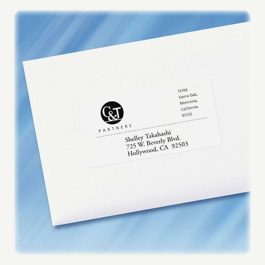 Avery Shipping Labels, Sure Feed®, 2" x 4" , 250 Labels (5263)