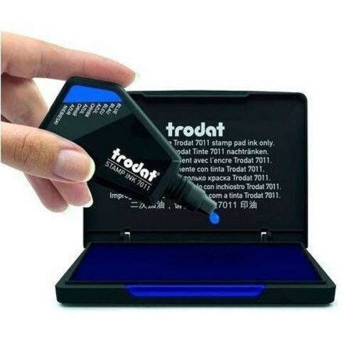 Trodat 7011 Stamp Pad Ink 28ml - Blue