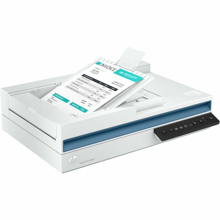 HP ScanJet Pro 3600 F1 Flatbed/ADF Scanner - White