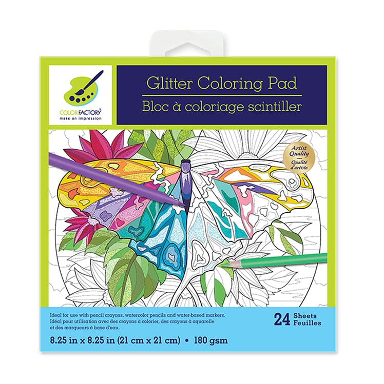 Glitter Colouring Pads