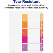 Avery® Ready Index® Table of Content Dividersfor Laser and Inkjet Printers, 5 tabs, 6 sets