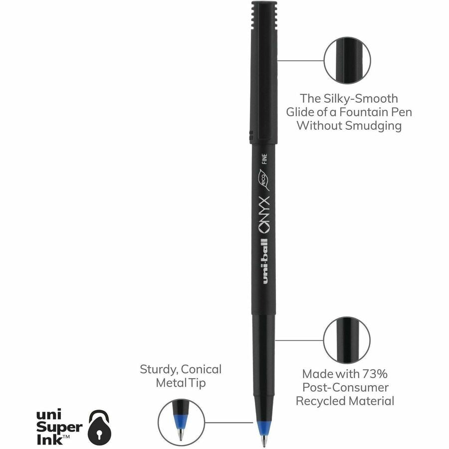 Uniball Onyx Rollerball Pens - UBC60145