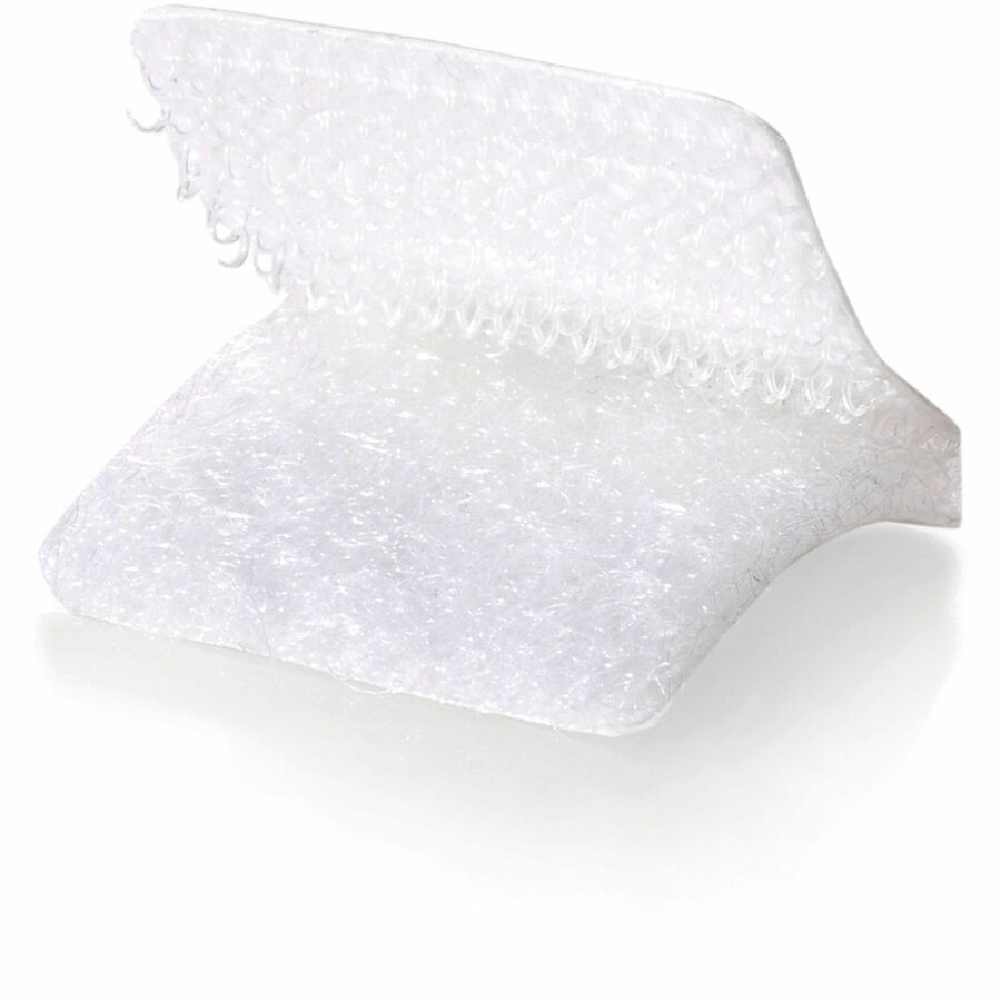 VELCRO® Sticky Back 7/8in Squares White 12 ct