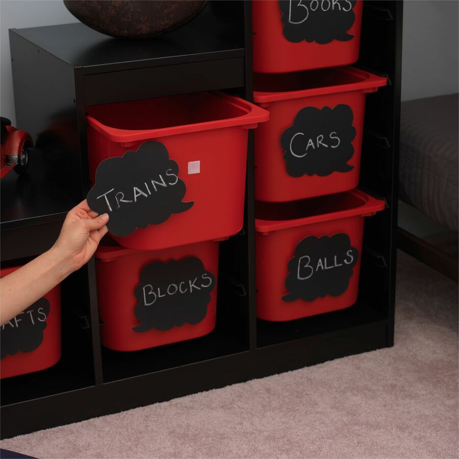 VELCRO® Sticky Back 7/8in Squares White 12 ct