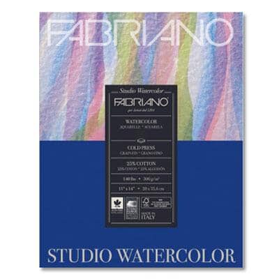 Fabriano Studio Watercolour Pads Coldpress