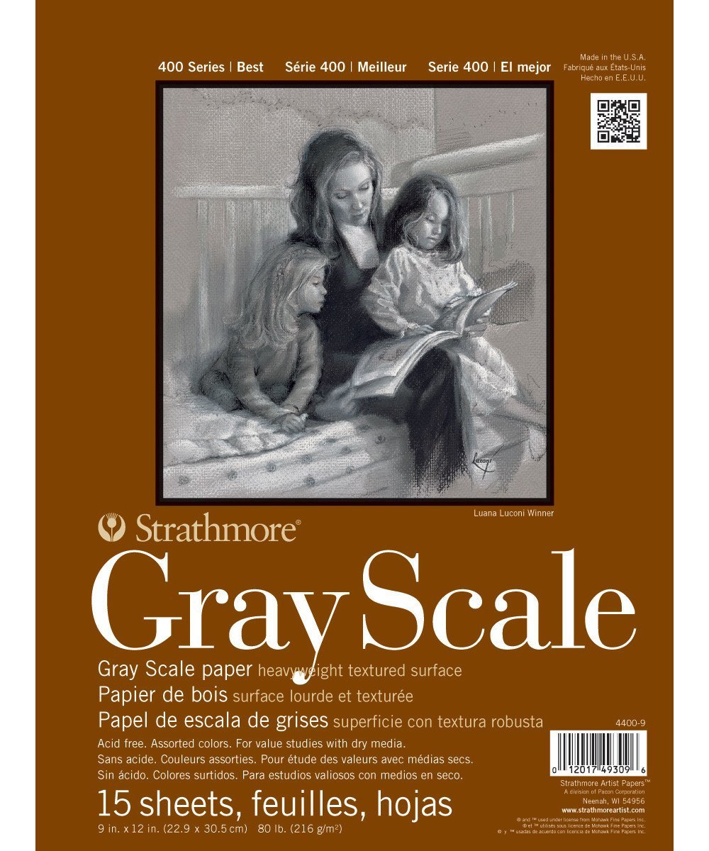 Strathmore Gray Scale Pads