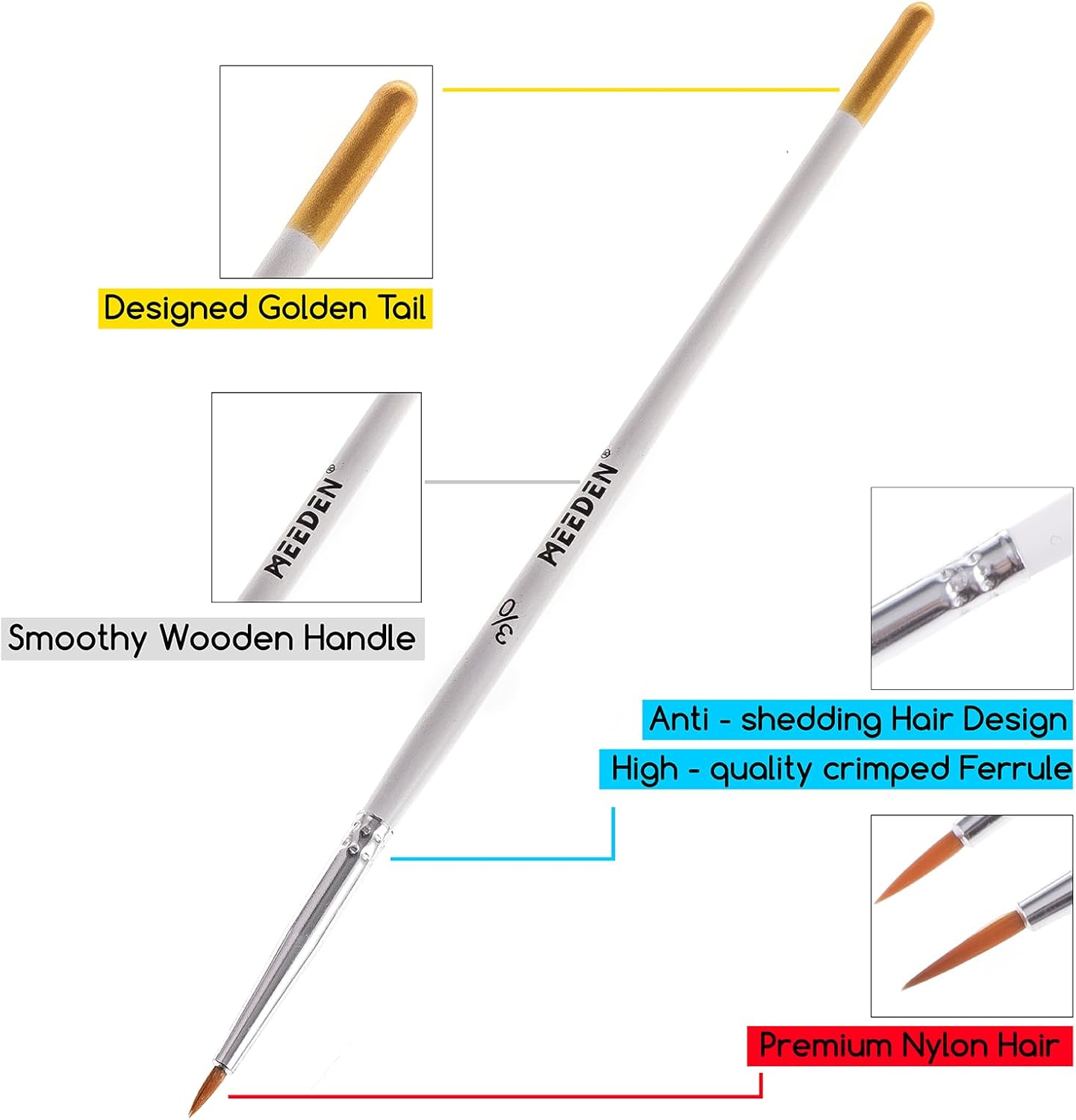 Detail Brush 6pc Set