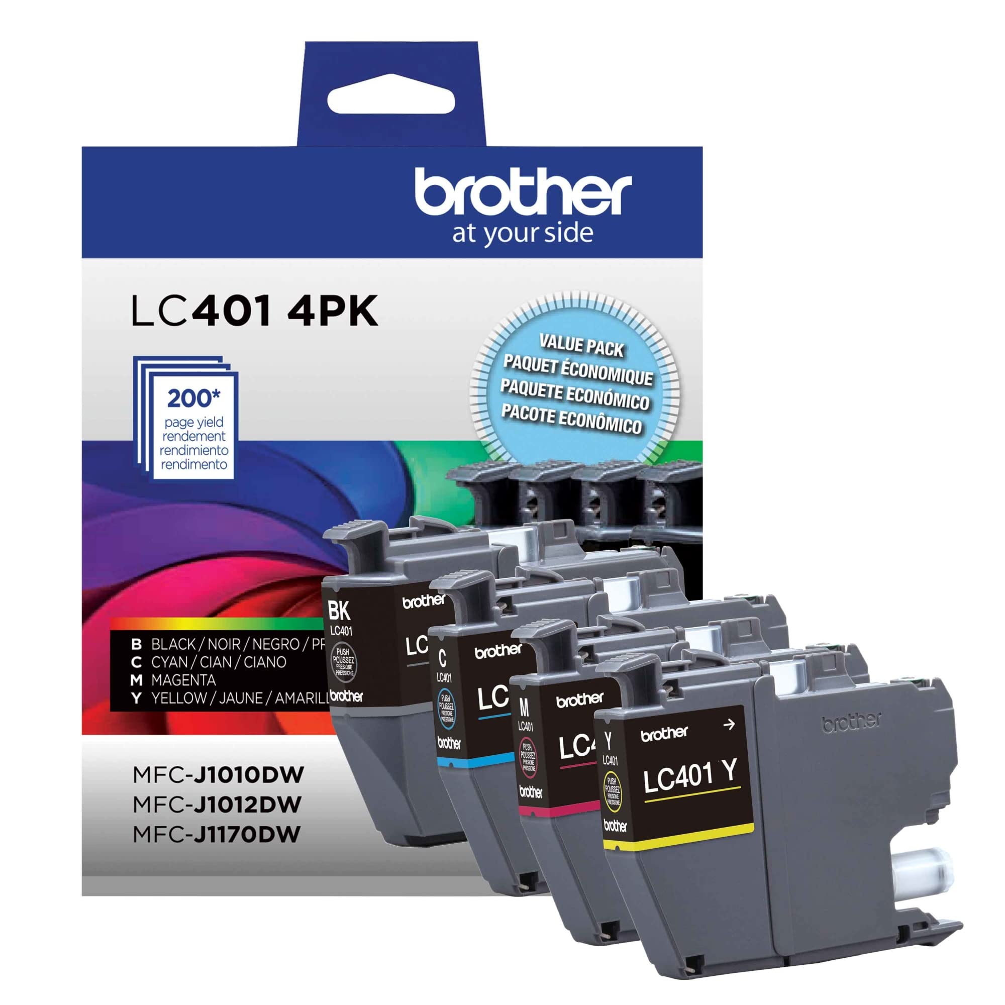 Brother Printer Ink LC401XL3PKS