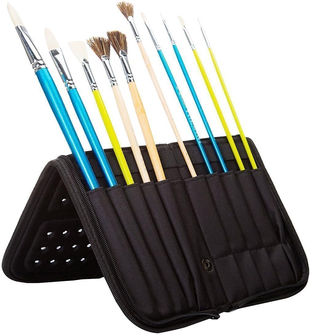 Short Handled Brush Wallet & Easel