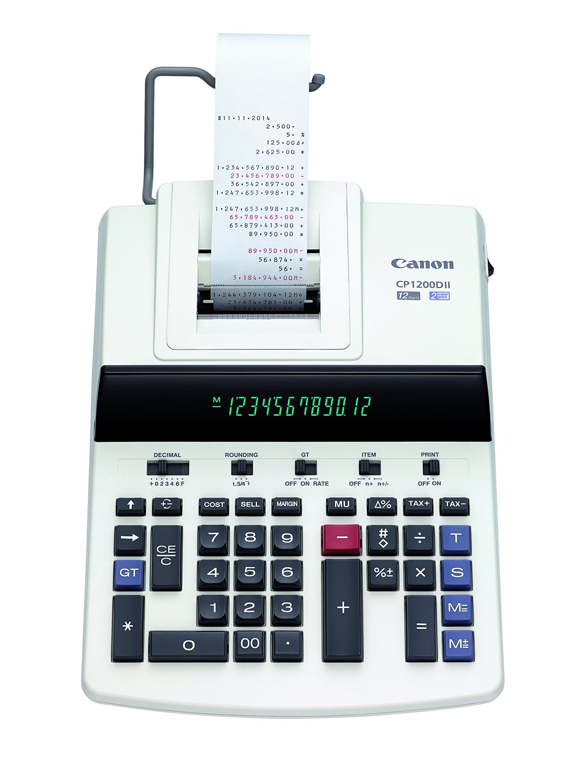 Canon CP1200DII Printing Calculator