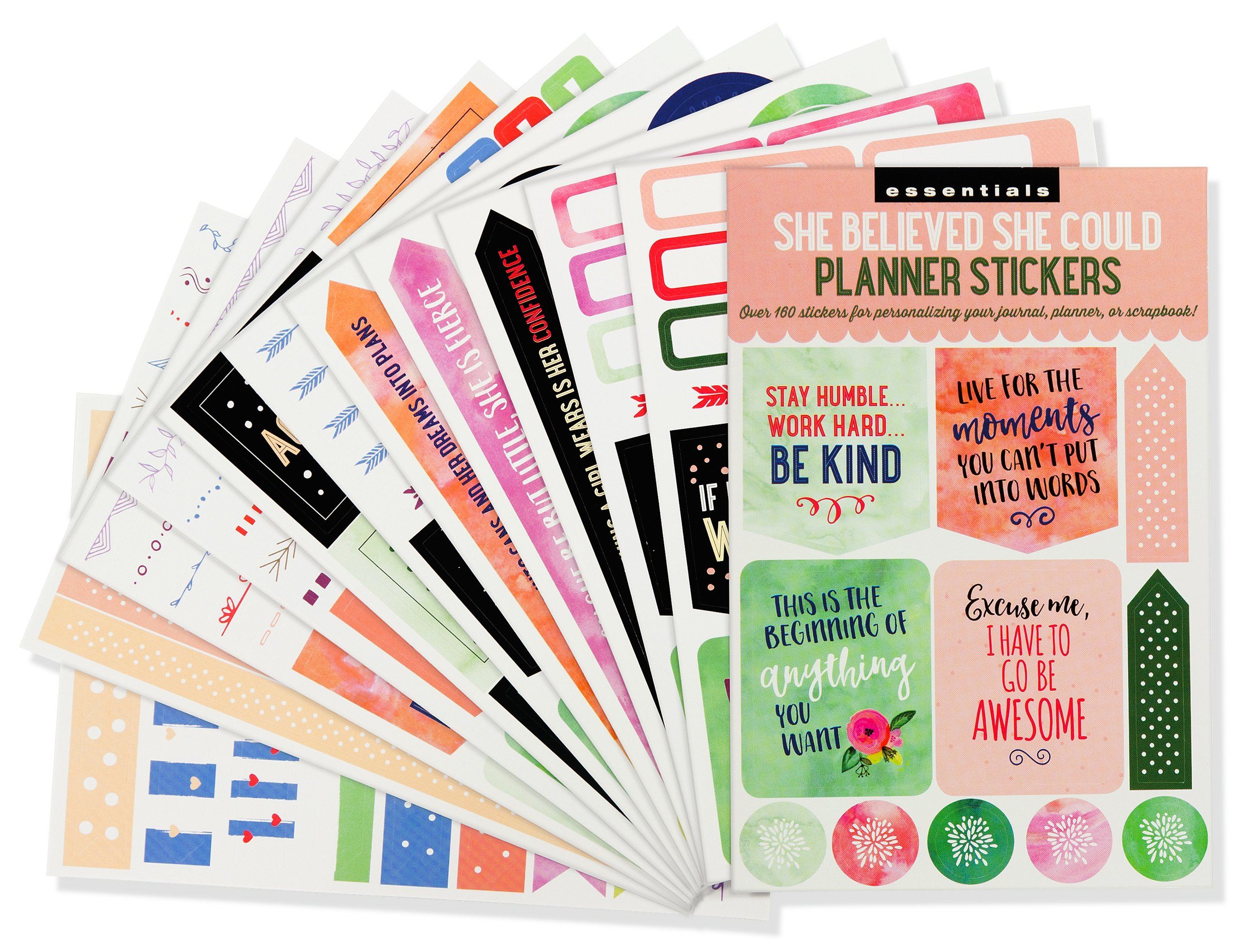 Inspirational Planner Stickers 160pk