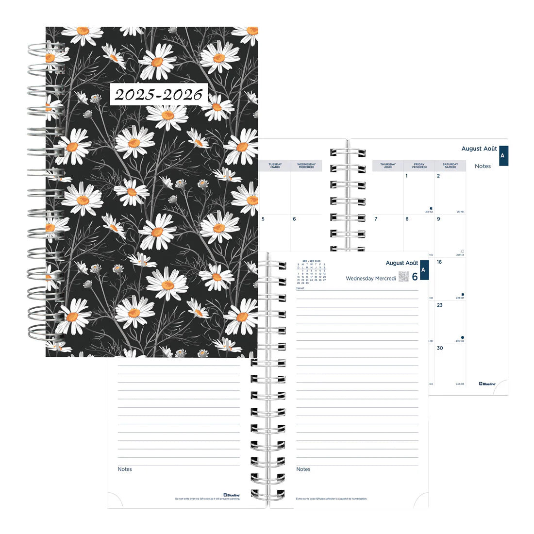 Planner Academic Daily 8 X 5 Blossom 2025/26