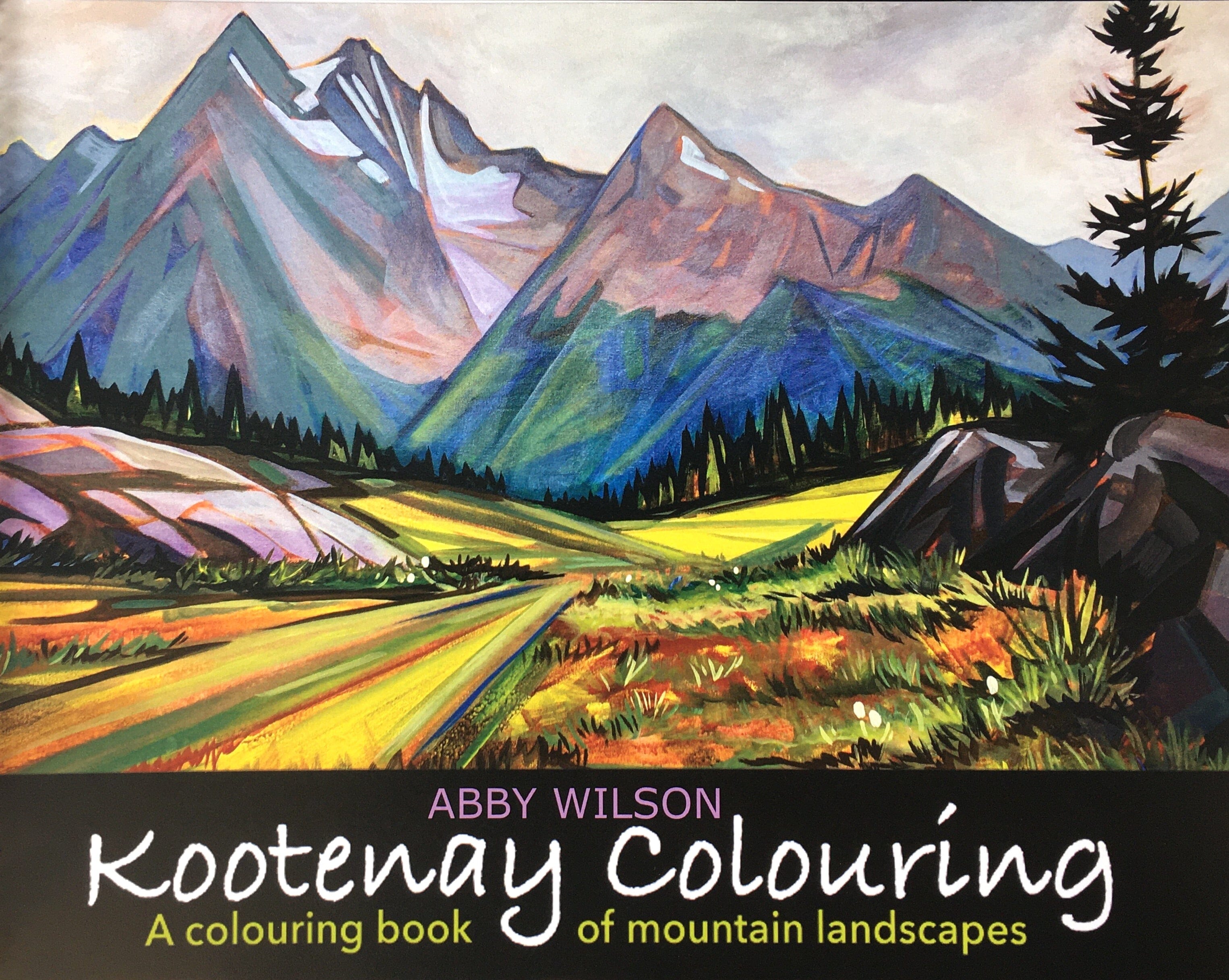Kootenay Colouring Book