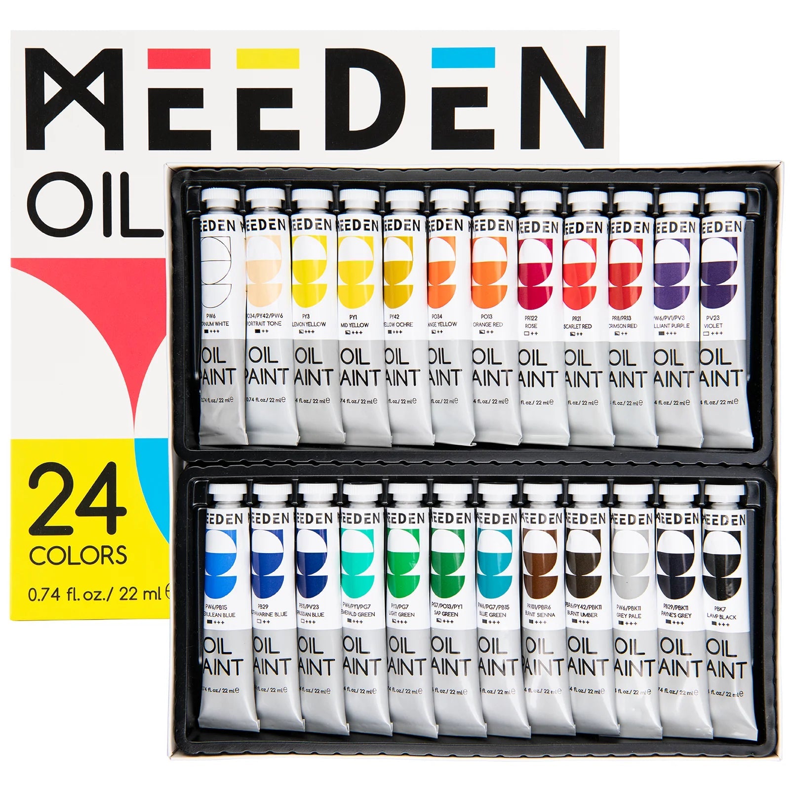 Oil 24-Colour Set 22ml